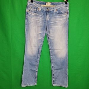 Big Star Liv Straight Jeans Size 32R